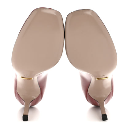 Gucci Vernice Crystal Horsebit Pumps 37 Rose Bed 6 of 12