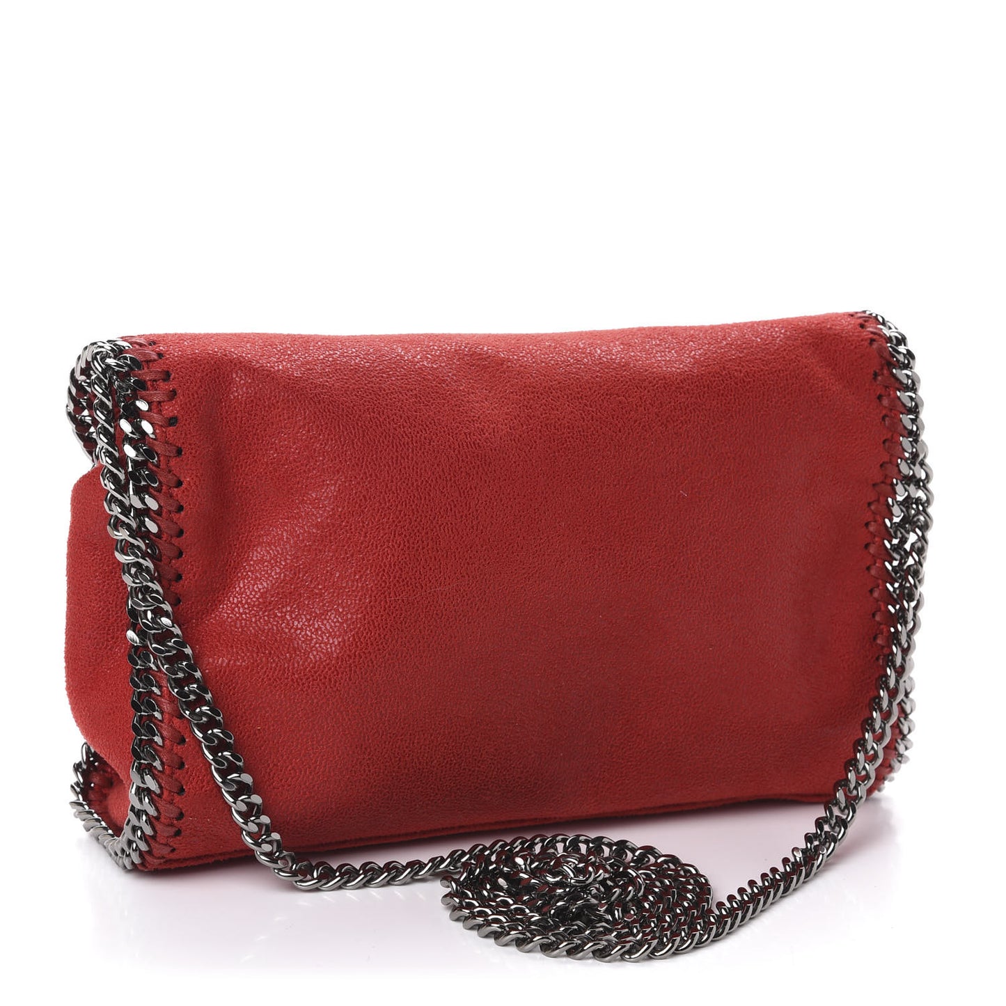 Shaggy Deer Falabella Mini Crossbody Bag Red