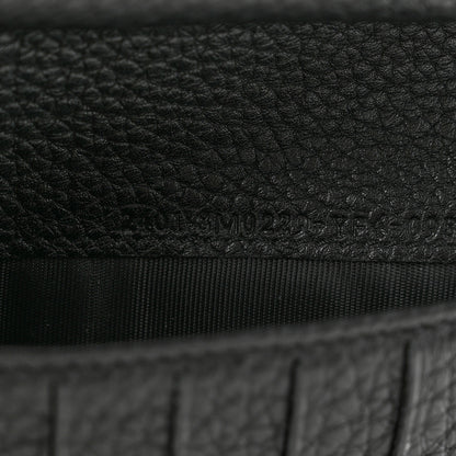 Fendi Cuoio Romano Selleria Compact Wallet Black 9 of 9