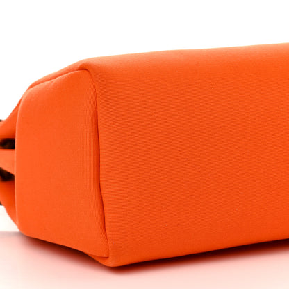 Hermes Vache Hunter Toile Herbag Zip 31 PM Orange 10 of 11