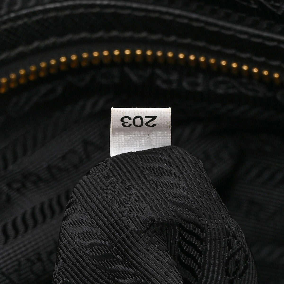 Prada Tessuto Nylon Soft Calf Tote Black 7 of 10