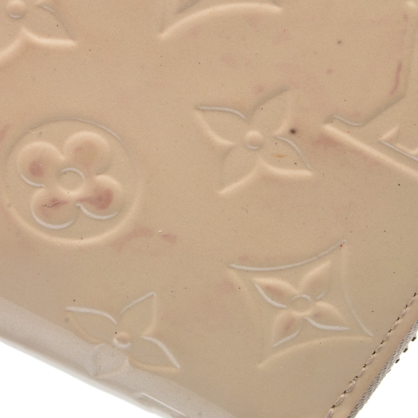 Vernis Zippy Wallet Blanc Corail