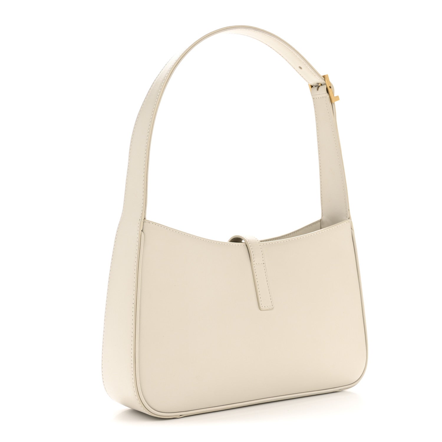 Saint Laurent Smooth Calfskin Le 5 A 7 Hobo Crema Soft 3 of 13
