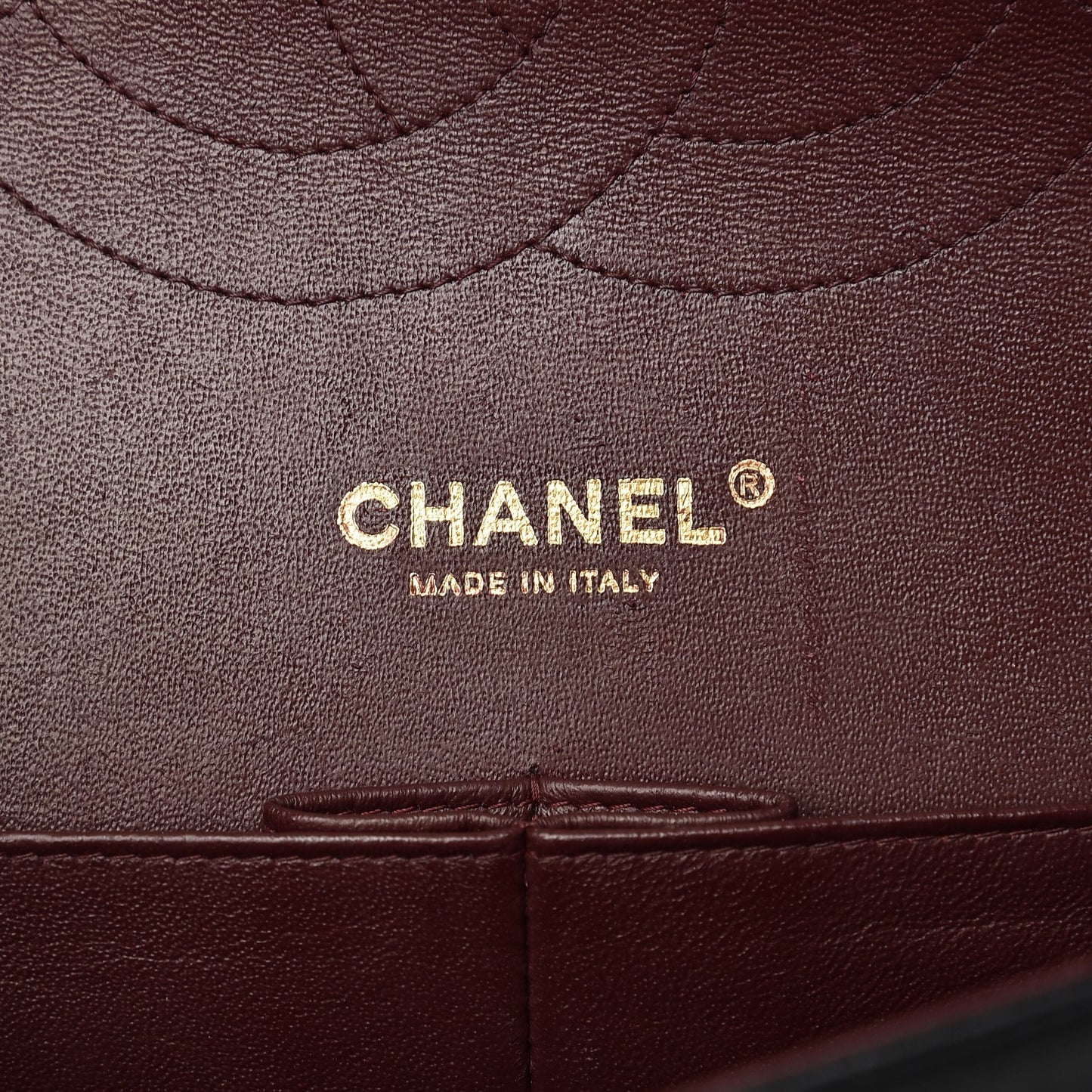 Lambskin Quilted Jumbo Double Flap Black