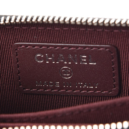 Chanel Caviar Quilted Zip Coin Purse Black 7 of 7