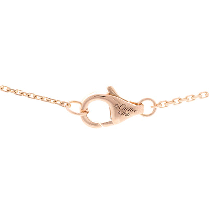 Cartier 18K Pink Gold Diamond Pink Opal XS Amulette de Cartier Pendant Necklace 4 of 4