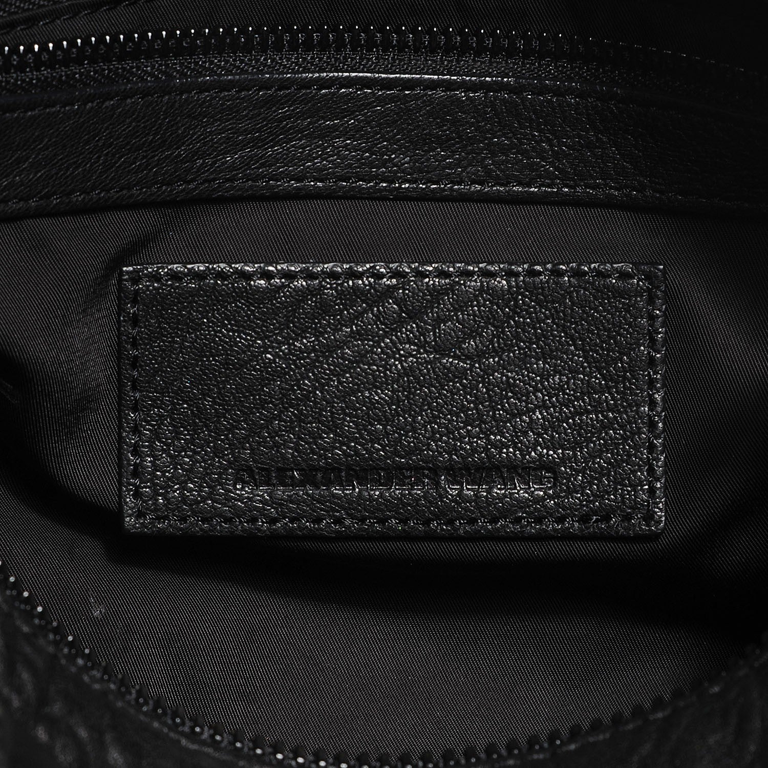 Alexander Wang Pebbled Lambskin Rocco Black Matte Black Hardware 5 of 7
