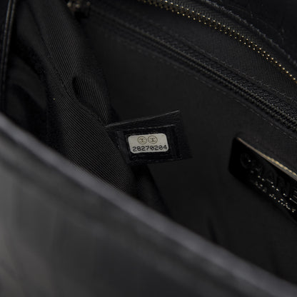 Chanel Crocodile Embossed Calfskin Medium Gabrielle Cocodile Hobo Black 9 of 9