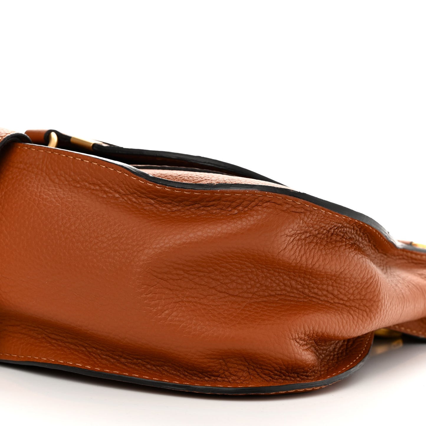 Calfskin Medium Marcie Satchel Tan