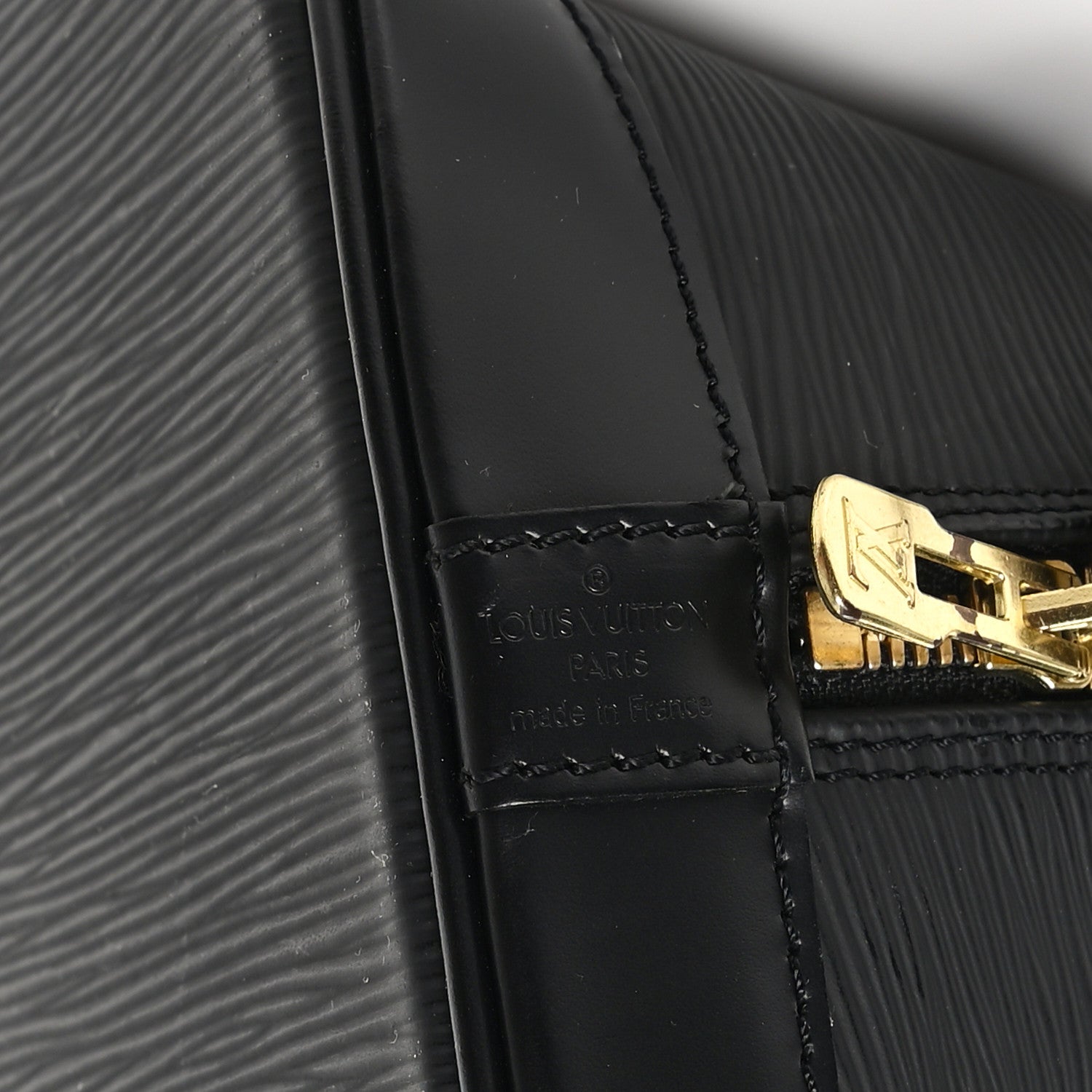 Louis Vuitton Epi Alma PM Black 6 of 11