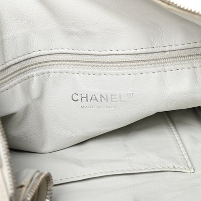 Chanel Calfskin Modern Chain Hobo White 6 of 13