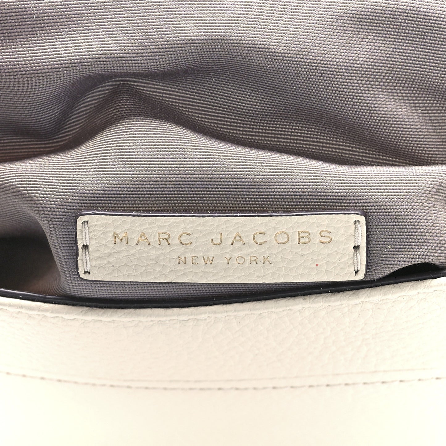 Calfskin Empire City Messenger Crossbody Beige