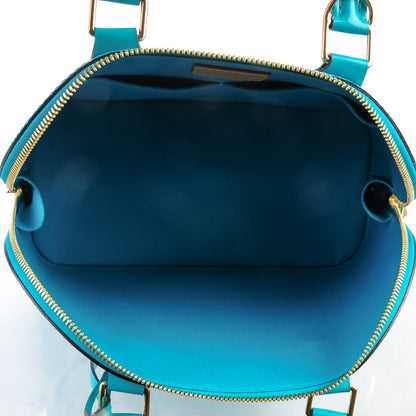 Louis Vuitton Vernis Alma PM Turquoise 5 of 7