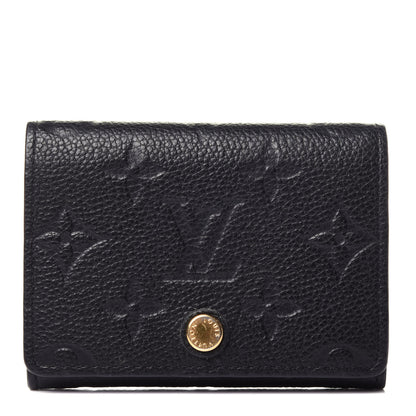 Louis Vuitton Empreinte Business Card Holder Black 1 of 11