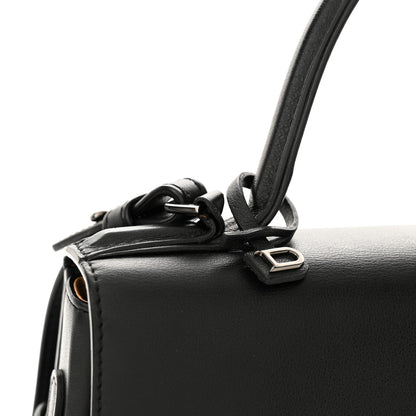 Delvaux Calfskin MM Tempete Satchel Black 11 of 12