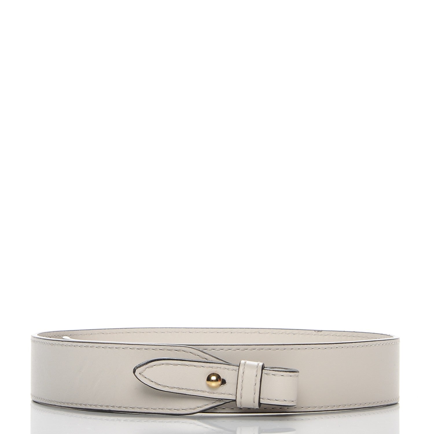 Gucci Calfskin Small Sylvie Shoulder Bag White 9 of 10