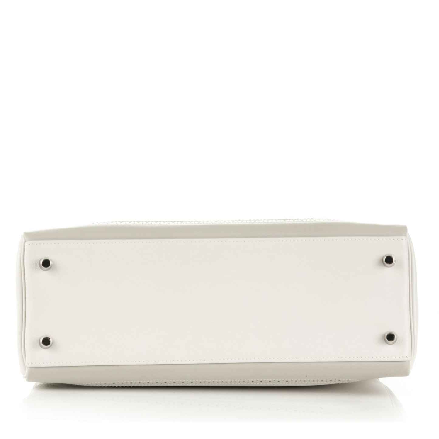 Togo Swift Ghillies Kelly 32 White Gris Perle
