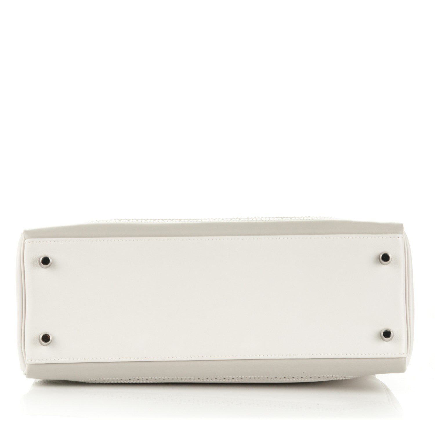 Hermes Togo Swift Ghillies Kelly 32 White Gris Perle 6 of 26