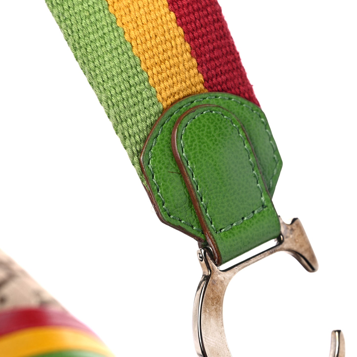 Monogram Rasta Saddle Bag Beige