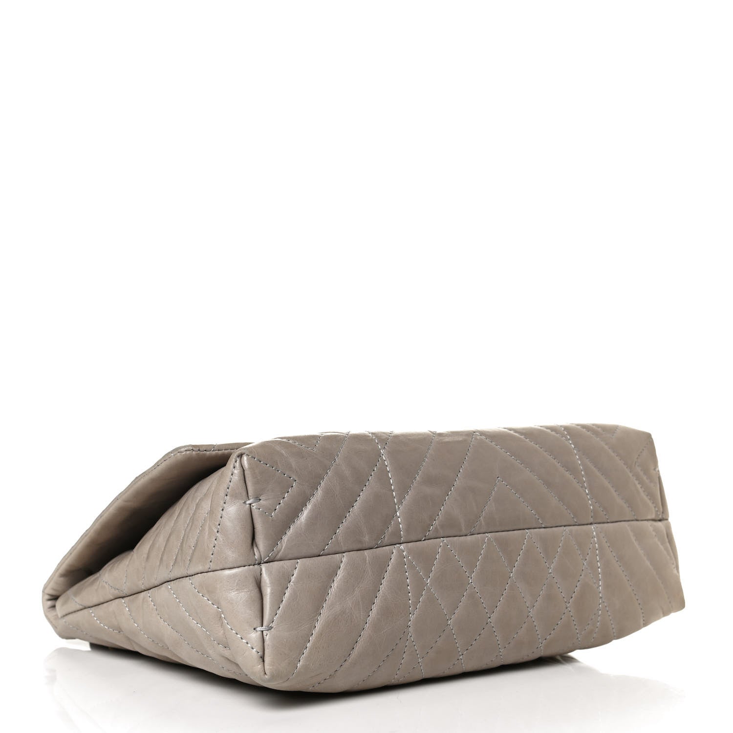 Lanvin Lambskin Quilted Large Happy Shoulder Bag Taupe 4 of 13