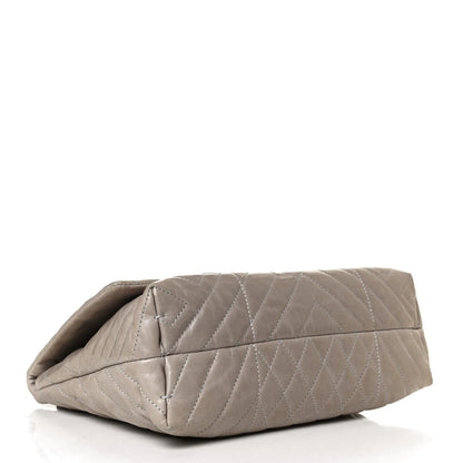 Lanvin Lambskin Quilted Large Happy Shoulder Bag Taupe 4 of 13