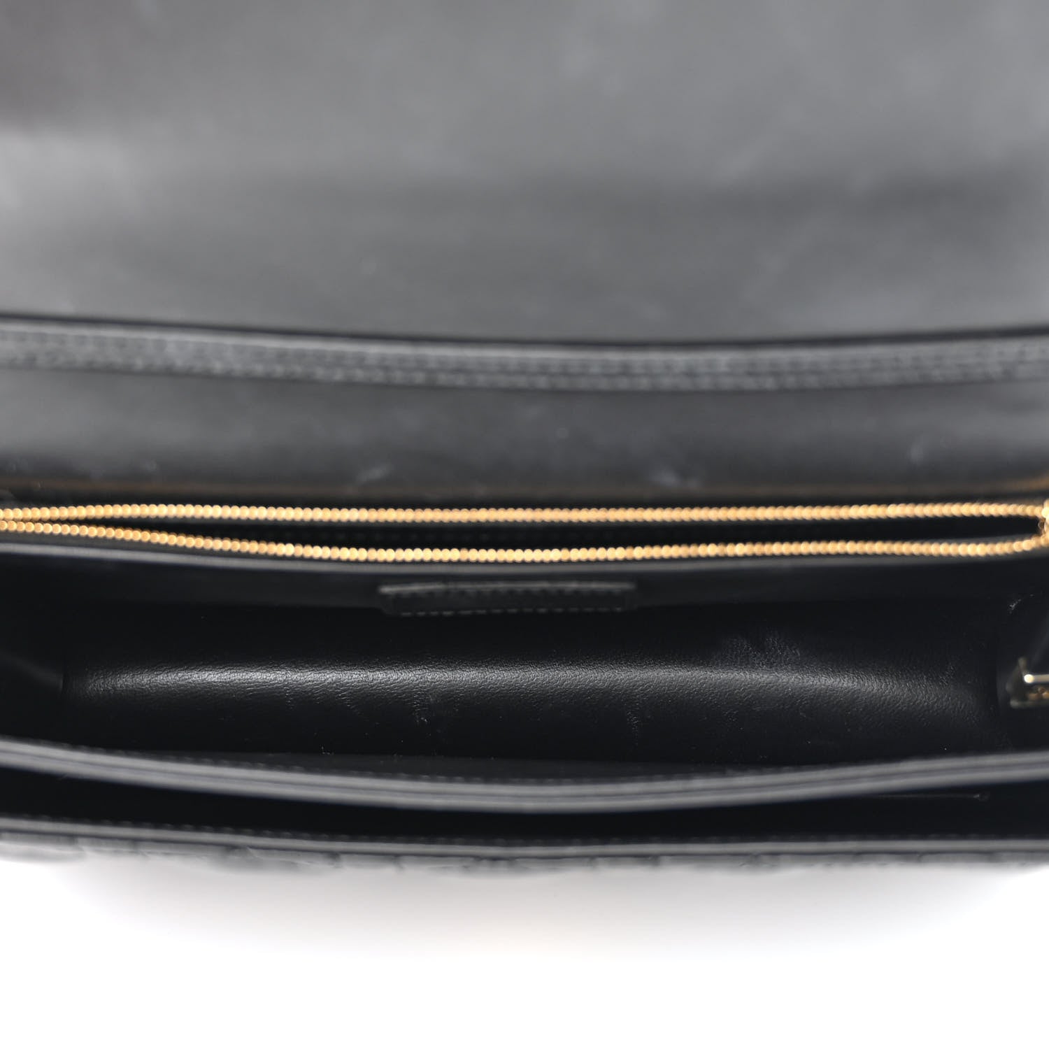 Christian Dior Lambskin Cannage Miss Dior Chain Pouch Black 5 of 12