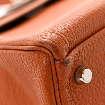 Hermes Chevre de Coromandel Kelly Retourne 32 Orange 11 of 14