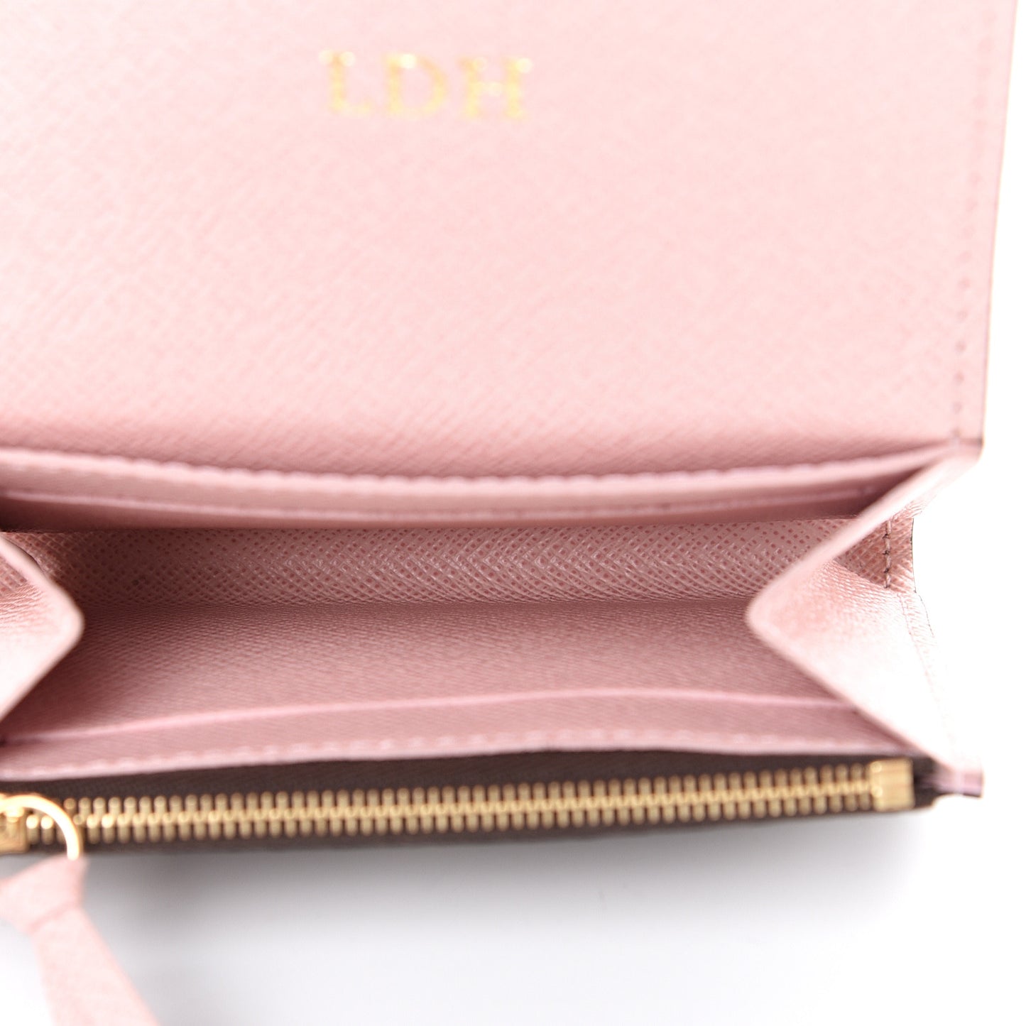 Monogram Rosalie Coin Purse Rose Ballerine