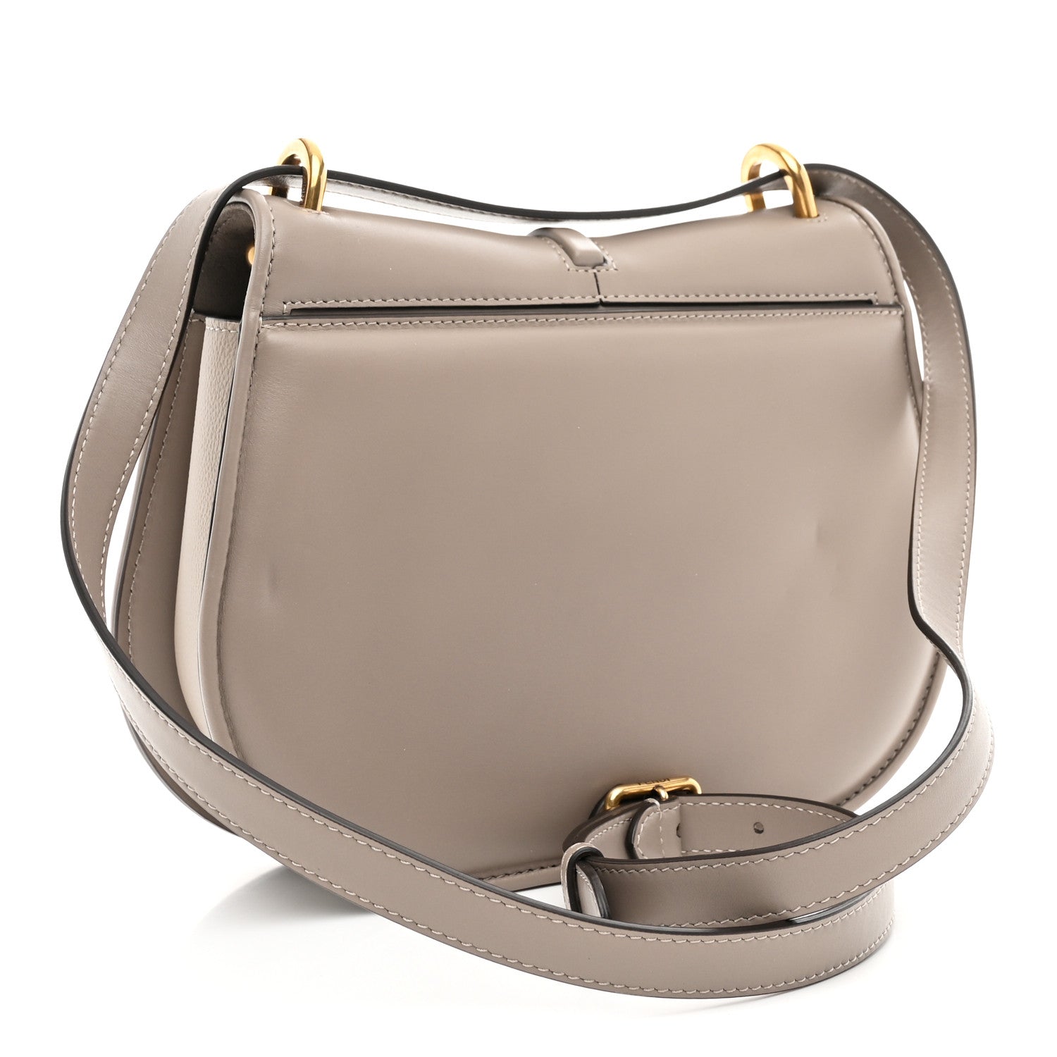 Fendi Vitello Brenta Cher Medium Fendi C'Mon Tortora 3 of 10