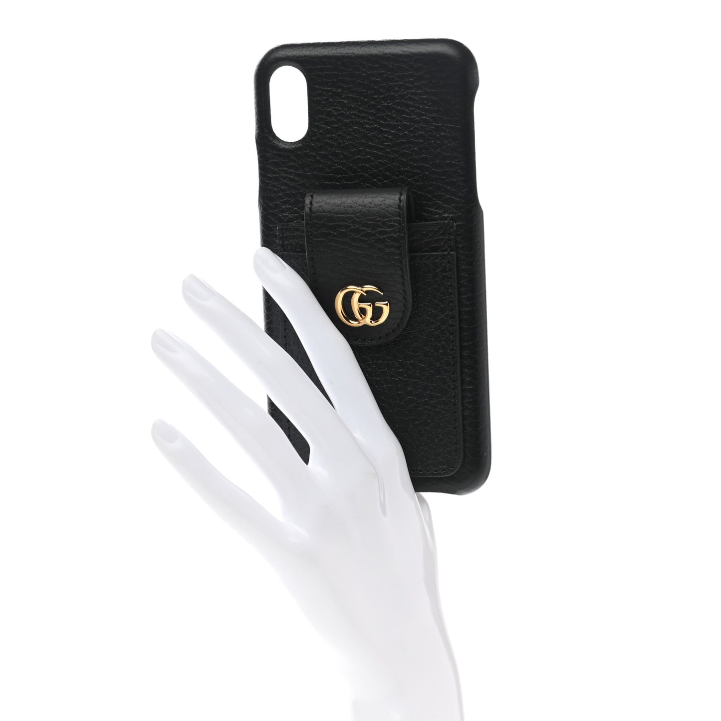 Calfskin Marmont iPhone XS Max Case Black