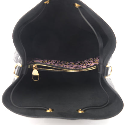 Louis Vuitton Monogram Giant Wild At Heart Neonoe MM Black 5 of 11