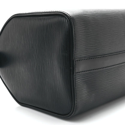 Louis Vuitton Epi Speedy 25 Black 9 of 10