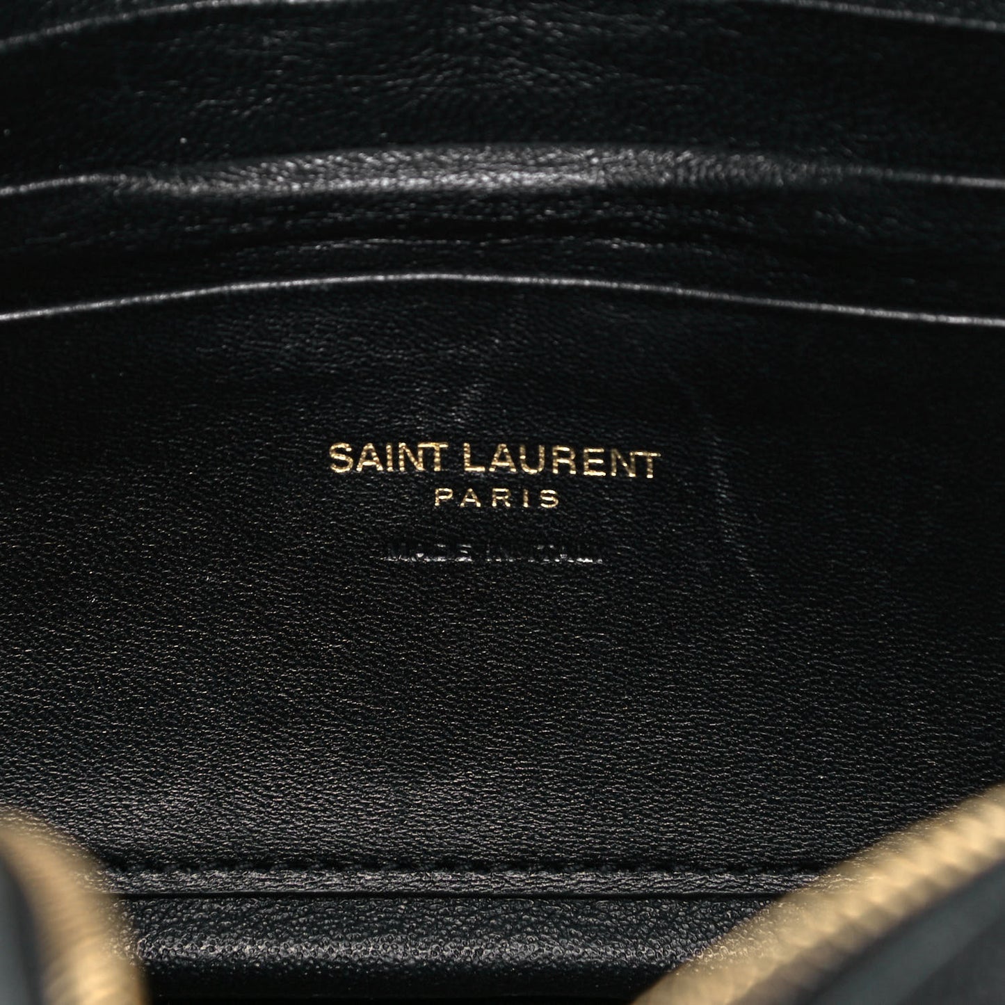 Grain De Poudre Matelasse Monogram Mini Lou Camera Bag Black