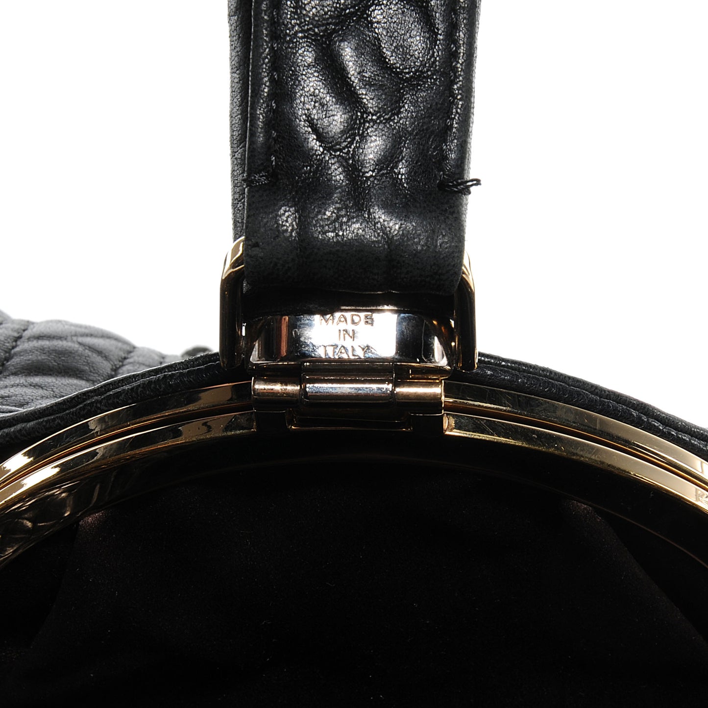 Nappa Zucca Studded Spy Tobacco