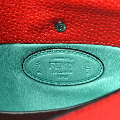 Fendi Cuoio Romano Selleria Large Baguette Papavero 14 of 14