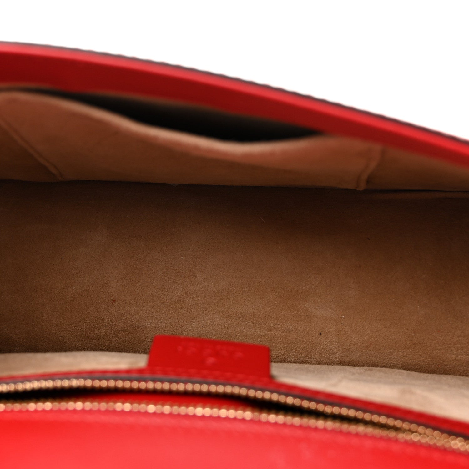 Gucci Calfskin Small Sylvie Shoulder Bag Hibiscus Red 5 of 10
