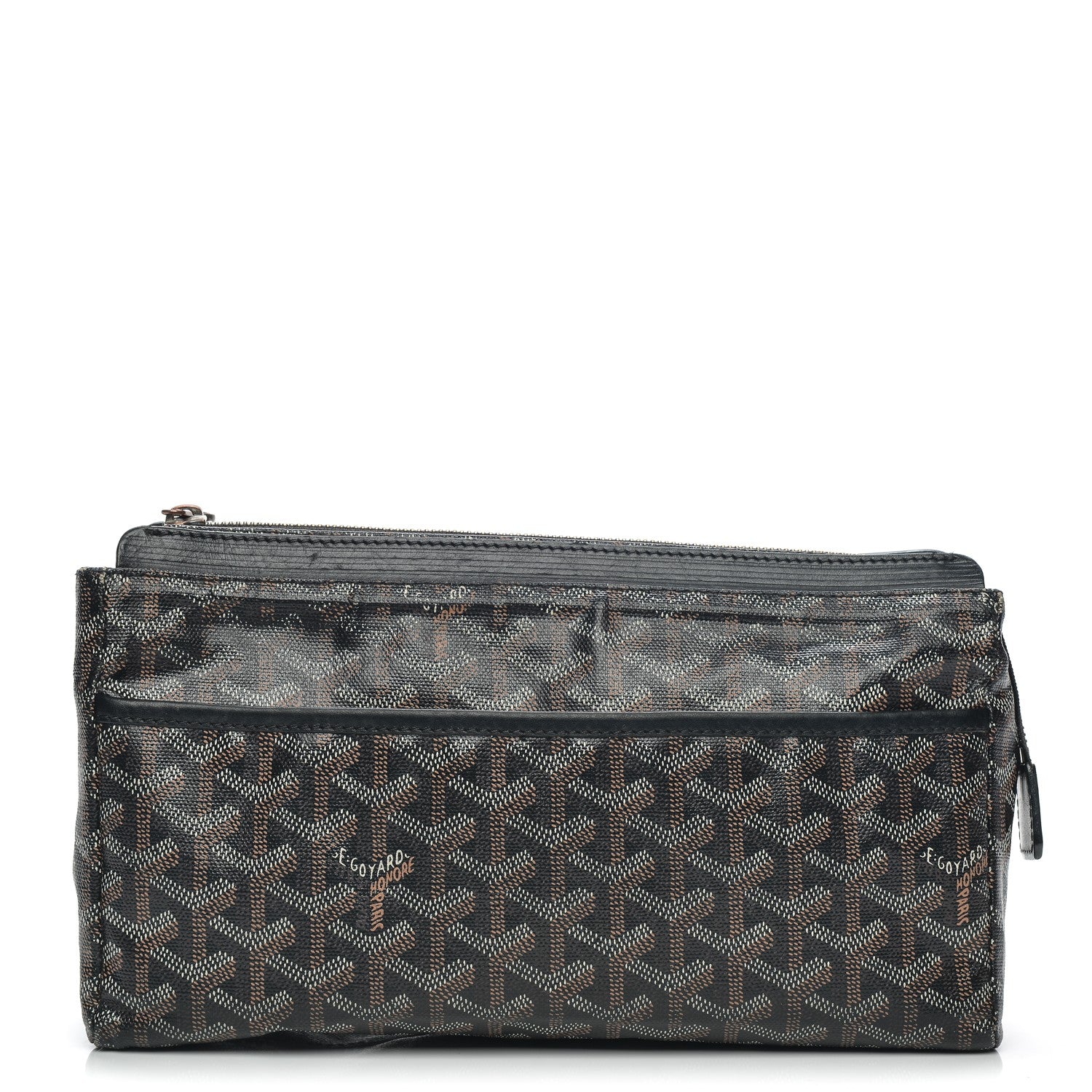 Goyard Goyardine Miroir Toiletry Bag GM Black 1 of 10