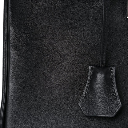 Hermes Swift Birkin 25 Black 33 of 34