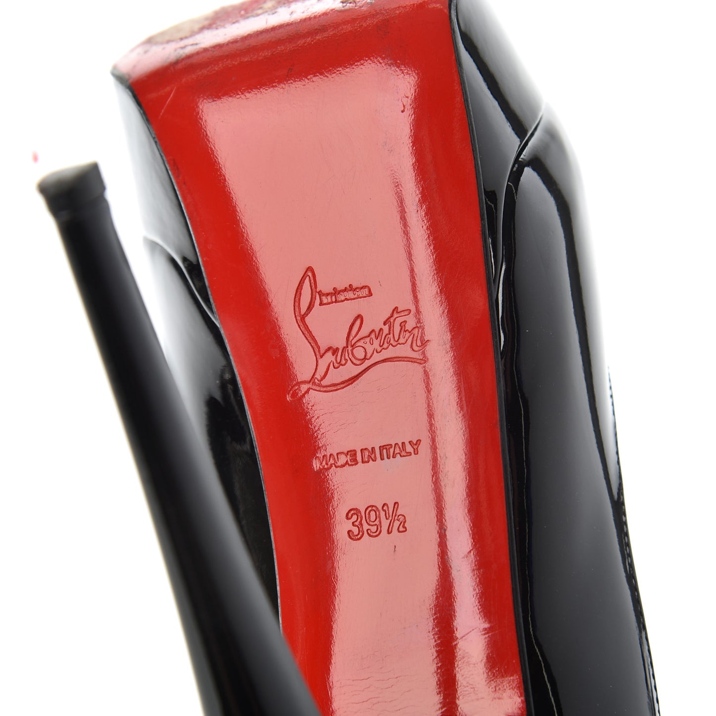 Patent Lady Peep 150 Pumps 39.5 Black