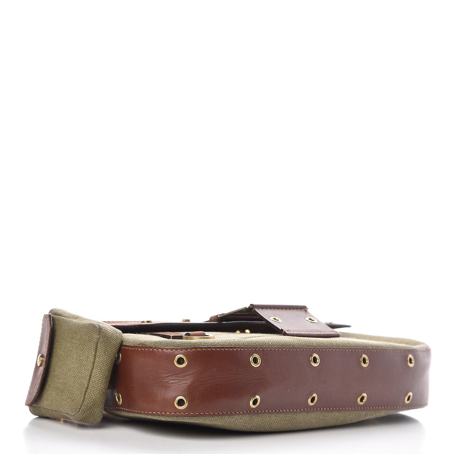 Canvas Calfskin Street Chic Columbus Ave Green