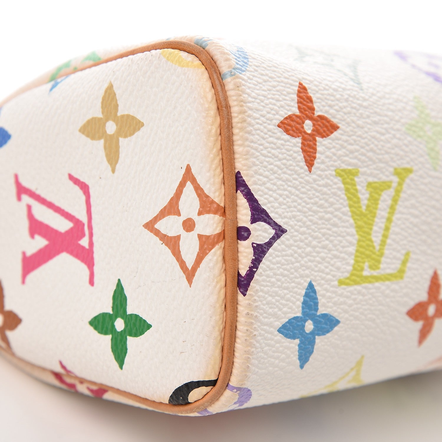 Louis Vuitton Monogram Multicolor Mini Sac HL Speedy White 16 of 18