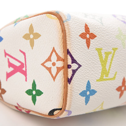 Louis Vuitton Monogram Multicolor Mini Sac HL Speedy White 16 of 18