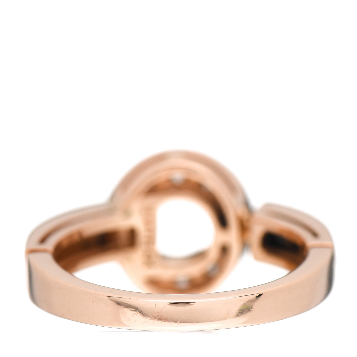 18K Rose Gold Diamond BVLGARI BVLGARI Ring 51 5.75