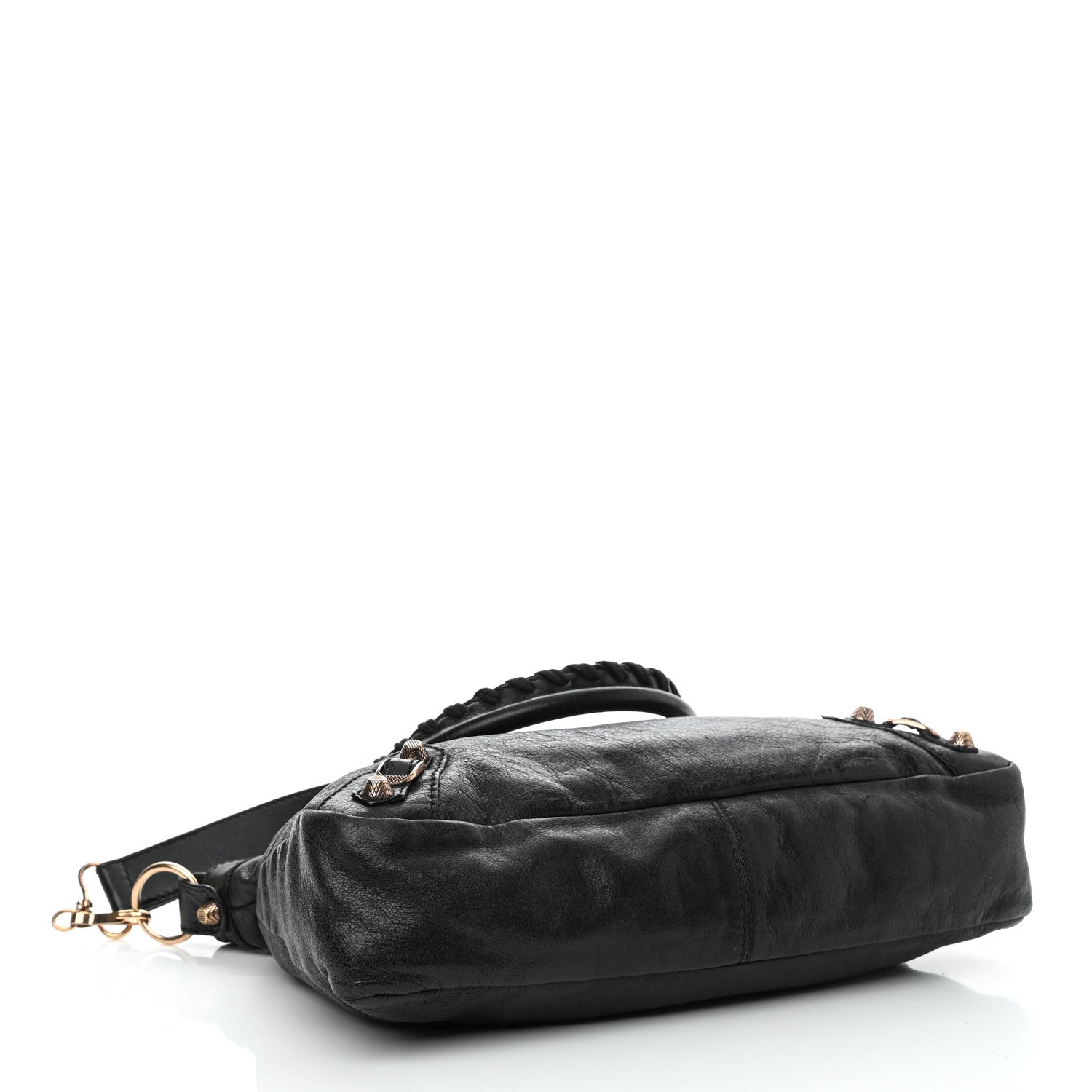Balenciaga Agneau Giant 12 Rose Gold Hardware Town Black 4 of 15