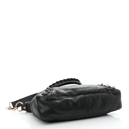 Balenciaga Agneau Giant 12 Rose Gold Hardware Town Black 4 of 15