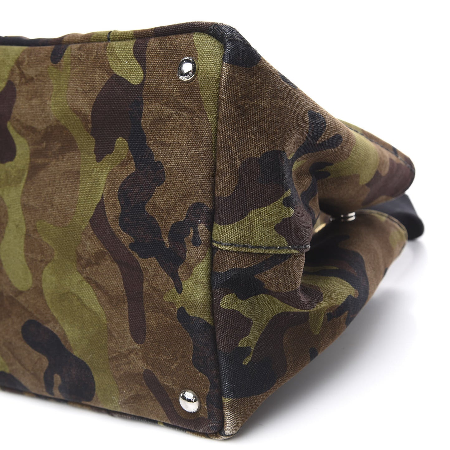 Canapa Camouflage Tote Mimetico