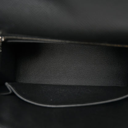 Hermes Epsom Kelly Sellier 25 Black 5 of 13