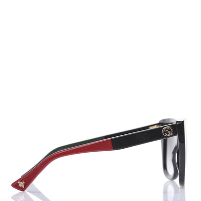 Gucci Cat Eye GG0163S Sunglasses Black 3 of 8