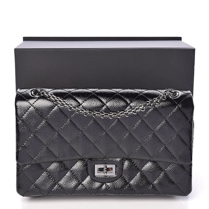 Chanel Patent Caviar Quilted 2.55 Reissue 226 Flap Black 11 of 11