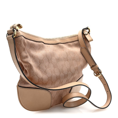 Gucci Metallic Monogram Small Lovely Heart Messenger Pink 3 of 10